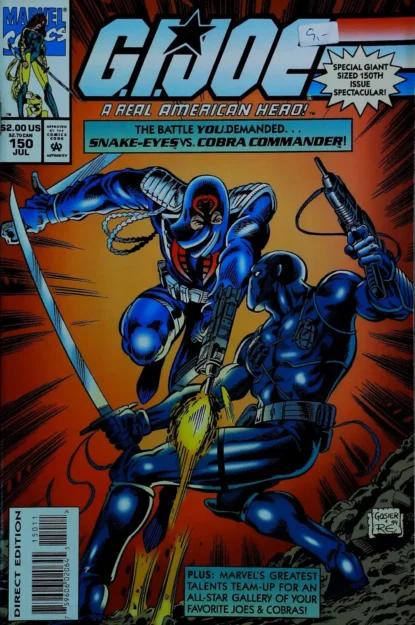 G.I. JOE: A REAL AMERICAN HERO (1982) #150 - Marvel - lecubeacomics.com Couverture de G.I. JOE: A REAL AMERICAN HERO (1982) #150 - par Phil Gosier - lecubeacomics.com