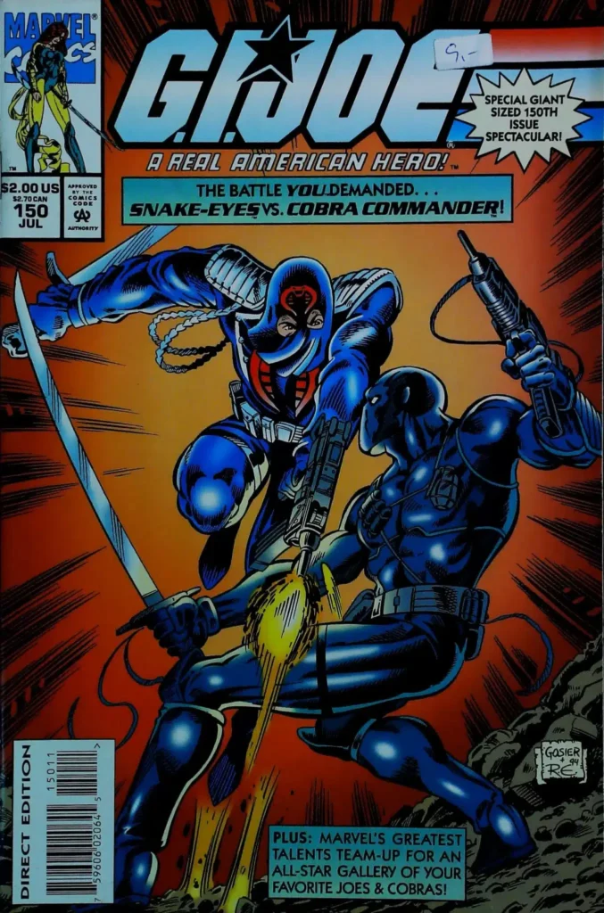 G.i. Joe: A Real American Hero #150, vue de l'exemplaire