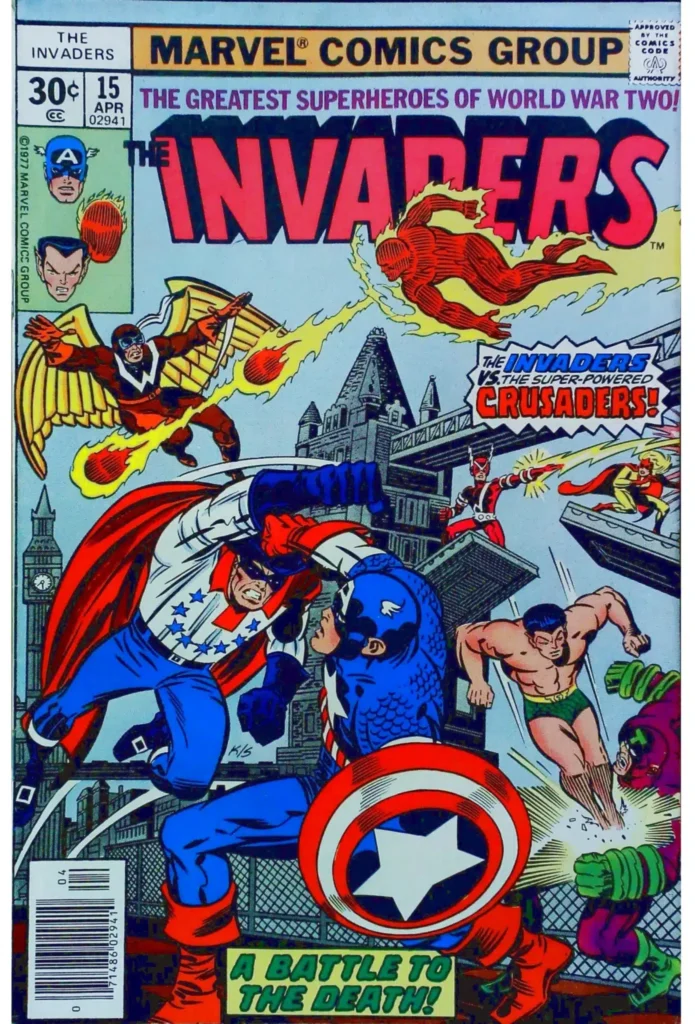 Invaders #15, vue de l'exemplaire