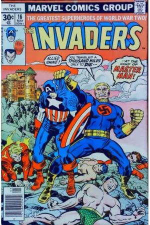 Couverture de INVADERS (1975) #16 - par Gaspar Saladino - lecubeacomics.com