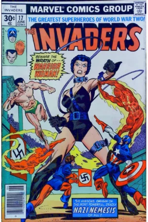 Couverture de INVADERS (1975) #17 - par Gaspar Saladino - lecubeacomics.com