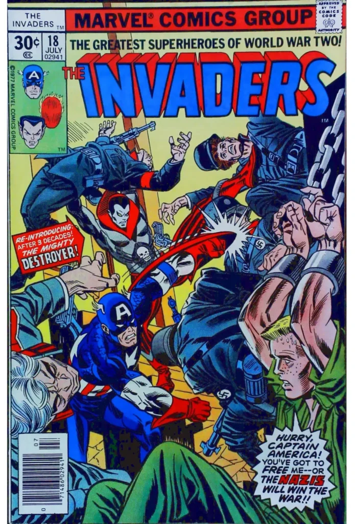 Invaders #18, vue de l'exemplaire