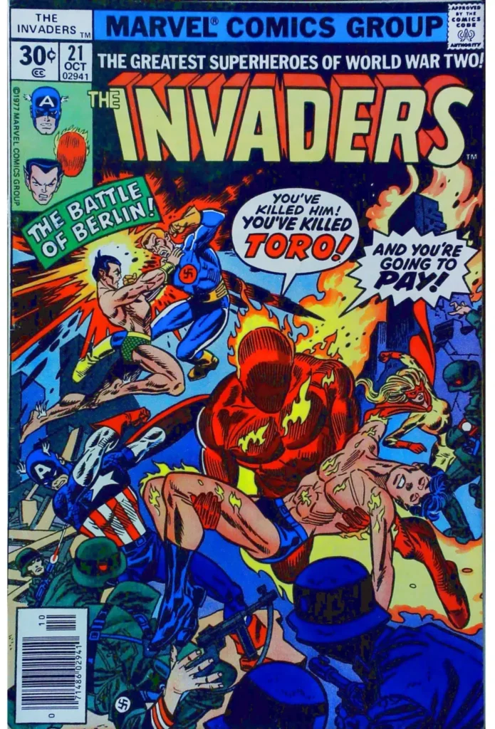 Invaders #21, vue de l'exemplaire