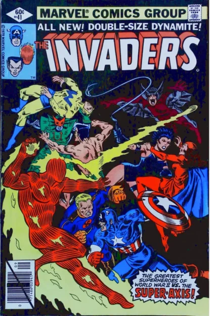 INVADERS (1975) #41 - LAST ISSUE - Marvel - lecubeacomics.com Couverture de INVADERS (1975) #41 - LAST ISSUE - par Al Milgrom - lecubeacomics.com