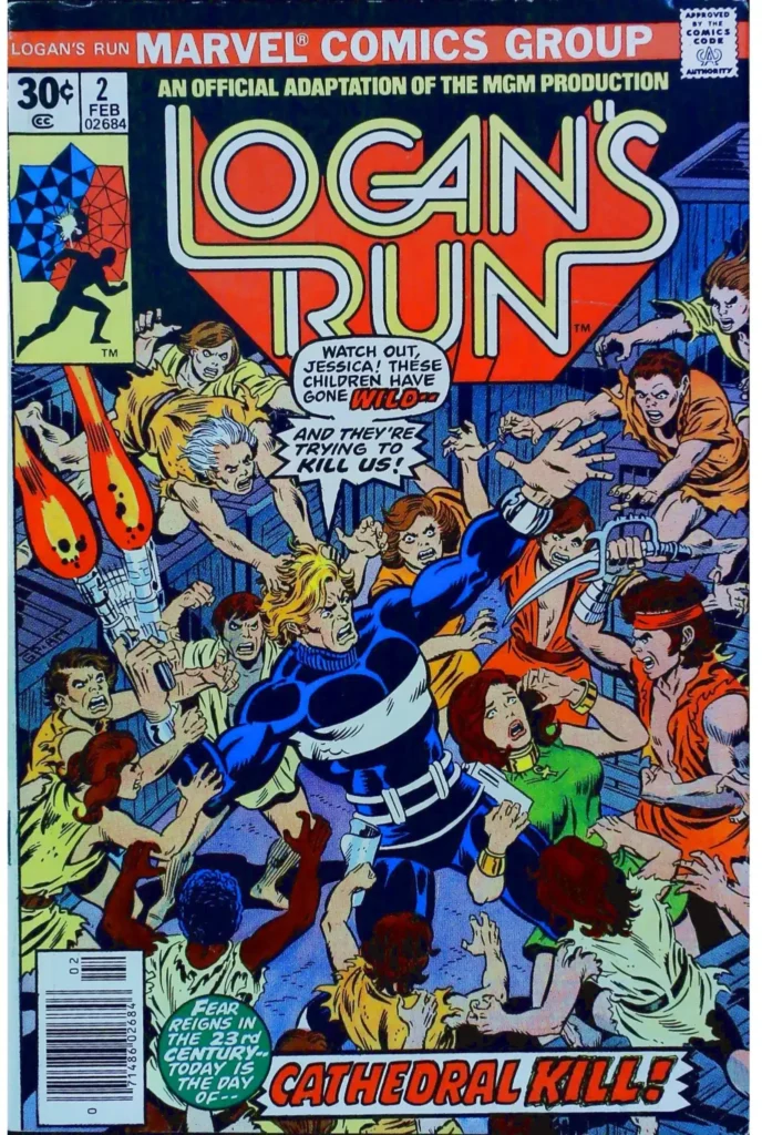 Logan's Run #2, vue de l'exemplaire
