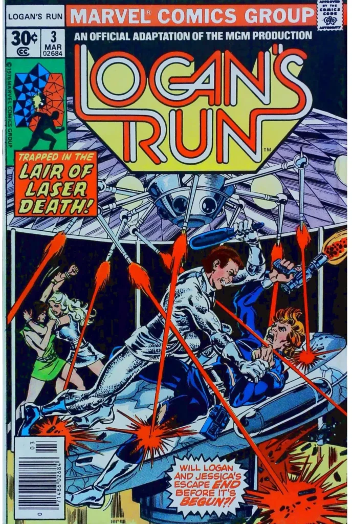 Logan's Run #3, vue de l'exemplaire