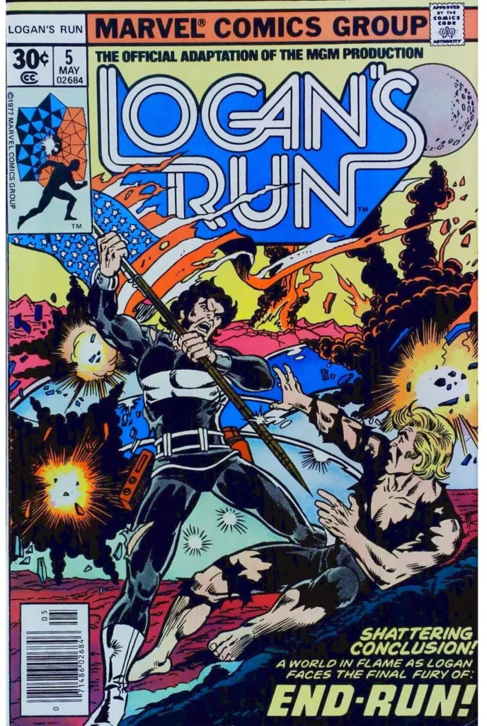 Logan's Run #5, vue de l'exemplaire