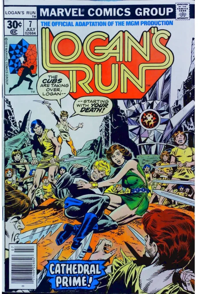 Logan's Run #7, vue de l'exemplaire