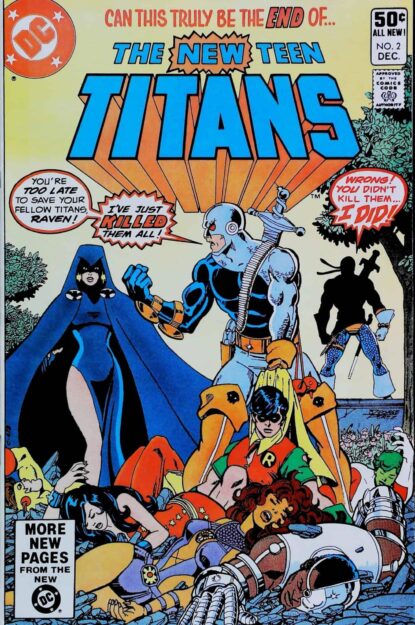 NEW TEEN TITANS (1980) #2 - DC Comics - lecubeacomics.com Couverture de NEW TEEN TITANS (1980) #2 - par George Perez - lecubeacomics.com