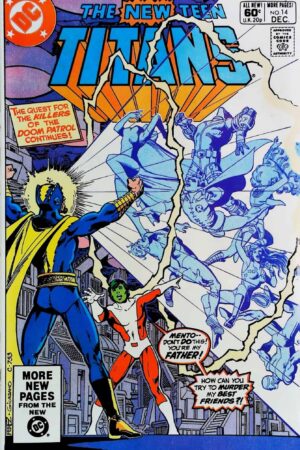 Couverture de NEW TEEN TITANS (1980) #14 - par Dick Giordano - lecubeacomics.com