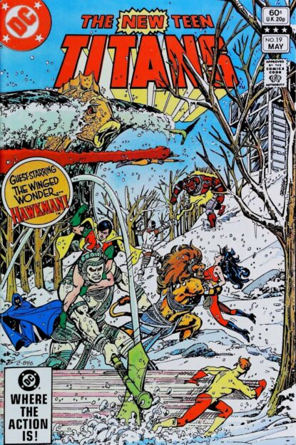 NEW TEEN TITANS (1980) #19 - DC Comics - lecubeacomics.com Couverture de NEW TEEN TITANS (1980) #19 - par George Perez - lecubeacomics.com