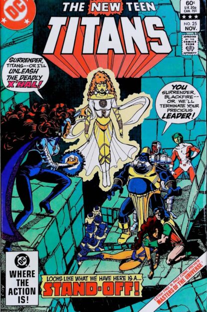 NEW TEEN TITANS (1980) #25 - DC Comics - lecubeacomics.com Couverture de NEW TEEN TITANS (1980) #25 - par George Perez - lecubeacomics.com