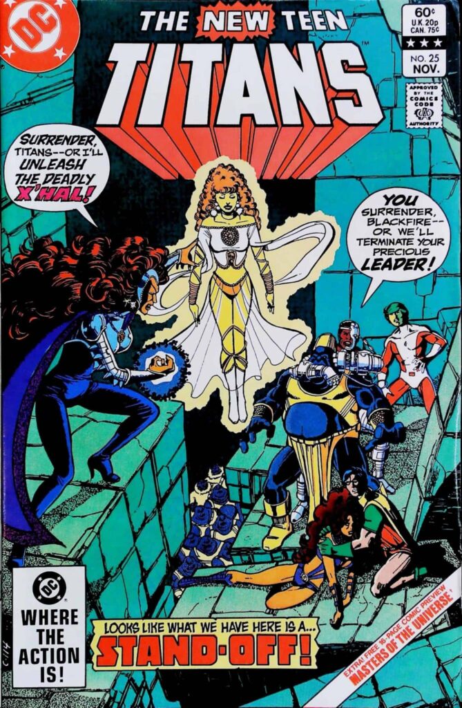 New Teen Titans #25, vue de l'exemplaire