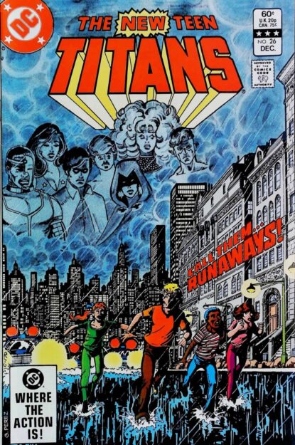 NEW TEEN TITANS (1980) #26 - DC Comics - lecubeacomics.com Couverture de NEW TEEN TITANS (1980) #26 - par George Perez - lecubeacomics.com