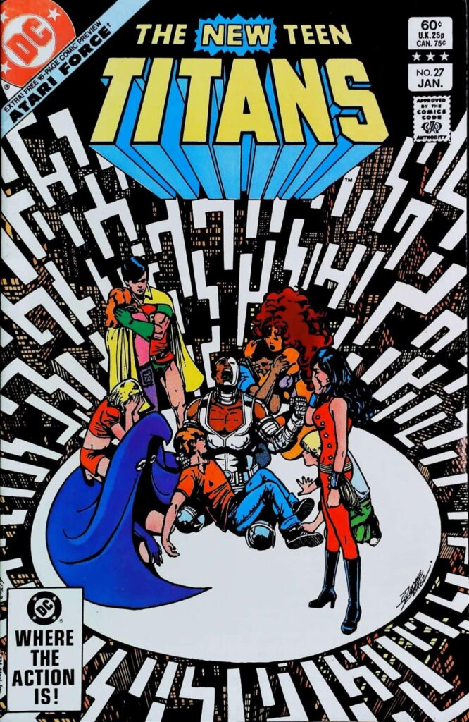 New Teen Titans #27, vue de l'exemplaire