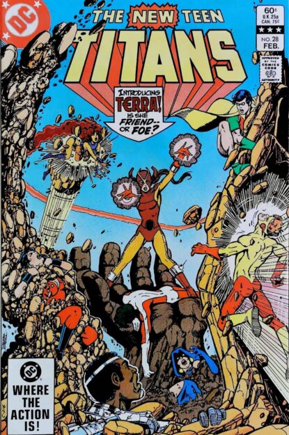 NEW TEEN TITANS (1980) #28 - DC Comics - lecubeacomics.com Couverture de NEW TEEN TITANS (1980) #28 - par George Perez - lecubeacomics.com