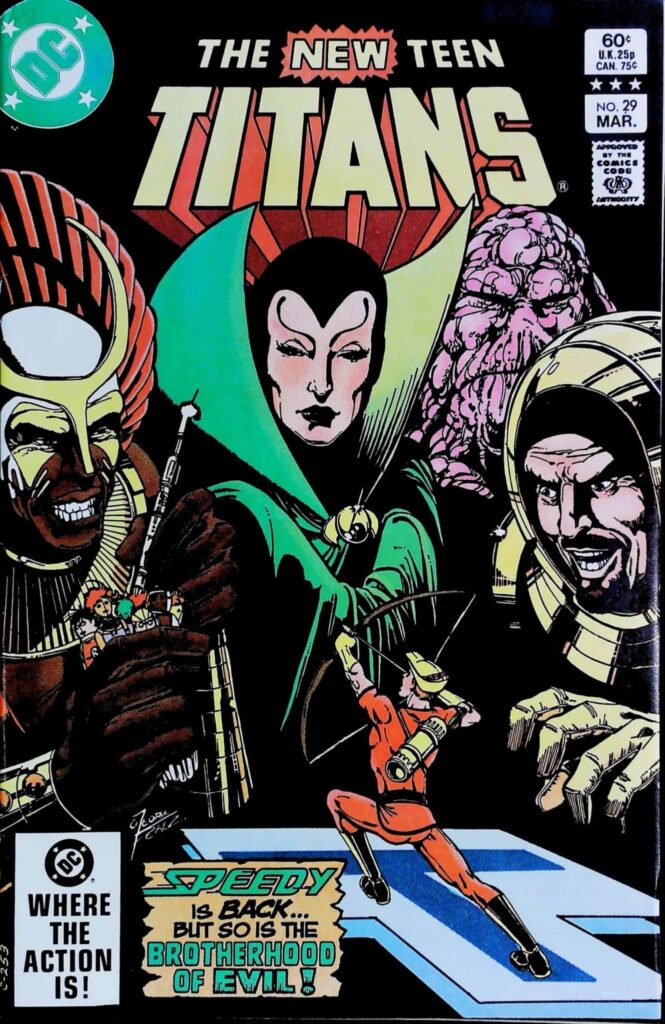New Teen Titans #29, vue de l'exemplaire