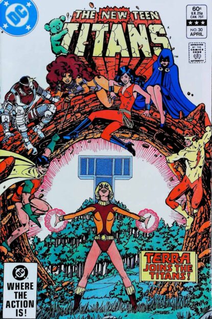 NEW TEEN TITANS (1980) #30 - DC Comics - lecubeacomics.com Couverture de NEW TEEN TITANS (1980) #30 - par George Perez - lecubeacomics.com