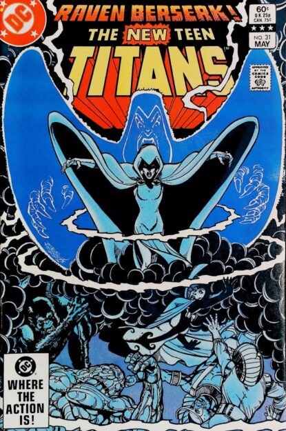 NEW TEEN TITANS (1980) #31 - DC Comics - lecubeacomics.com Couverture de NEW TEEN TITANS (1980) #31 - par George Perez - lecubeacomics.com