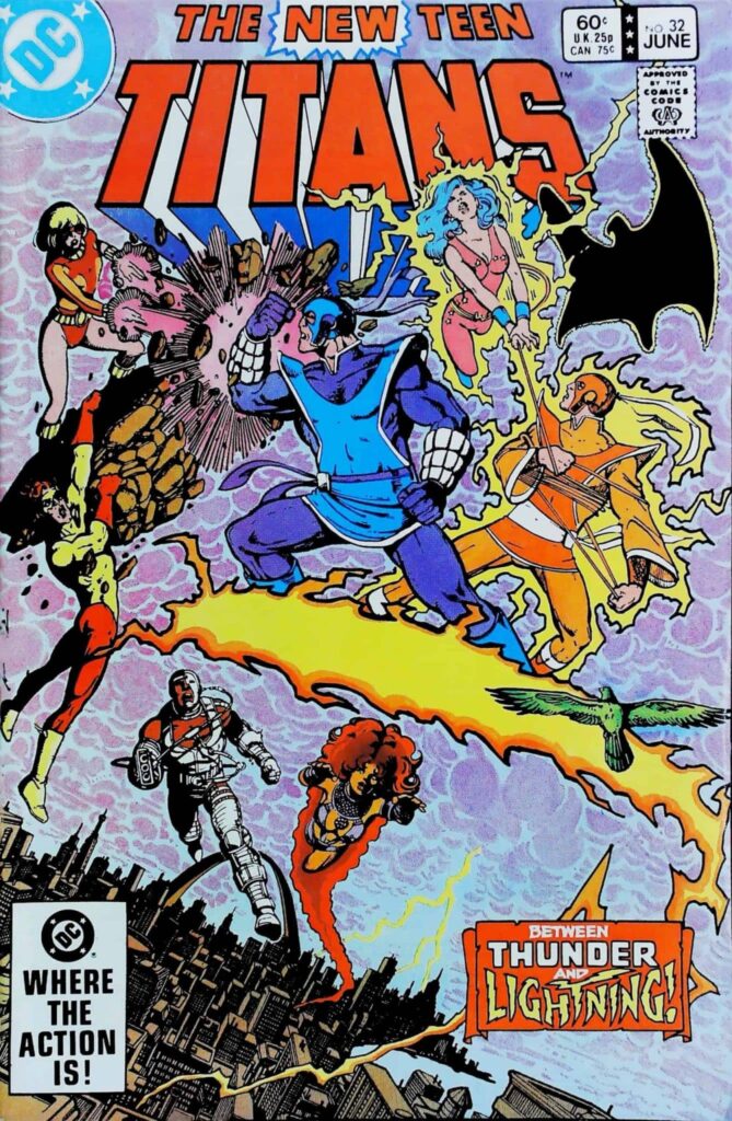 New Teen Titans #32, vue de l'exemplaire
