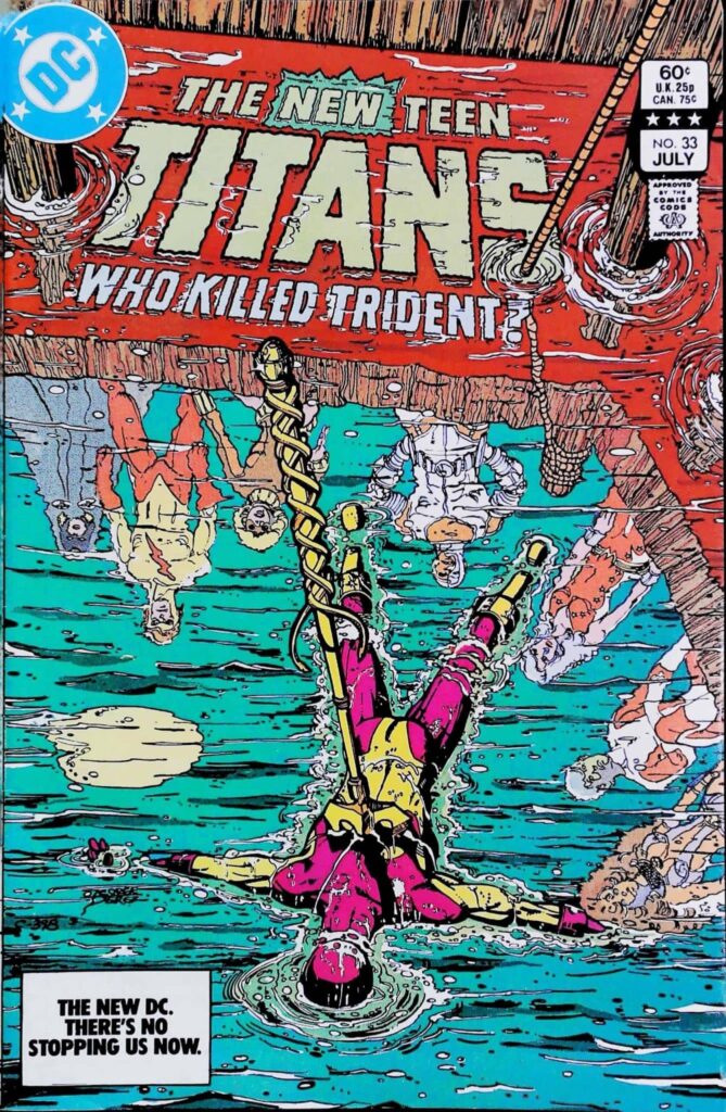New Teen Titans #33, vue de l'exemplaire