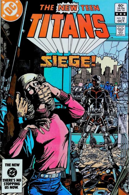 NEW TEEN TITANS (1980) #35 - DC Comics - lecubeacomics.com Couverture de NEW TEEN TITANS (1980) #35 - par George Perez - lecubeacomics.com