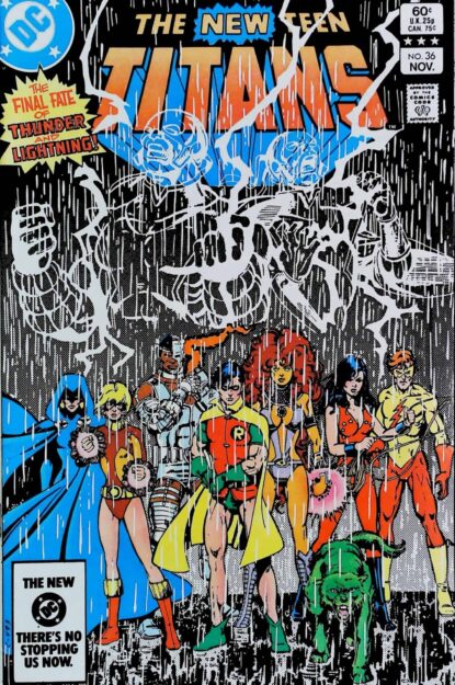 Couverture de NEW TEEN TITANS (1980) #36 - par George Perez - lecubeacomics.com
