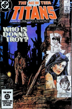 Couverture de NEW TEEN TITANS (1980) #38 - par George Perez - lecubeacomics.com
