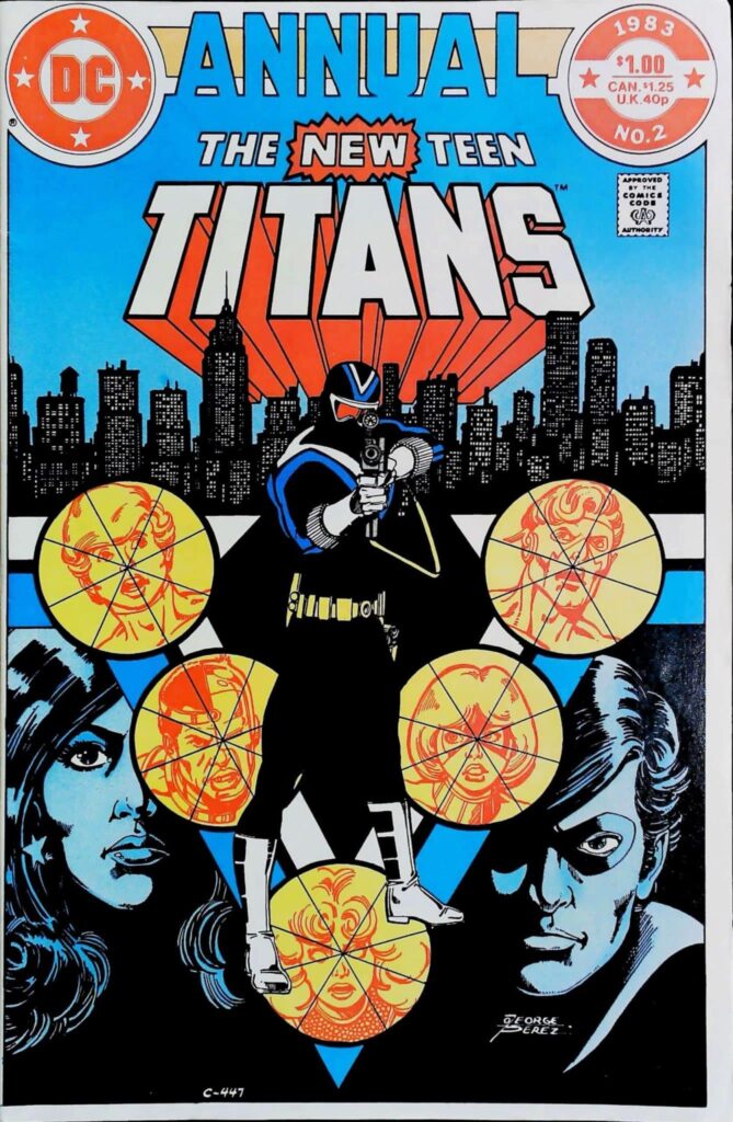 New Teen Titans Annual #2, vue de l'exemplaire