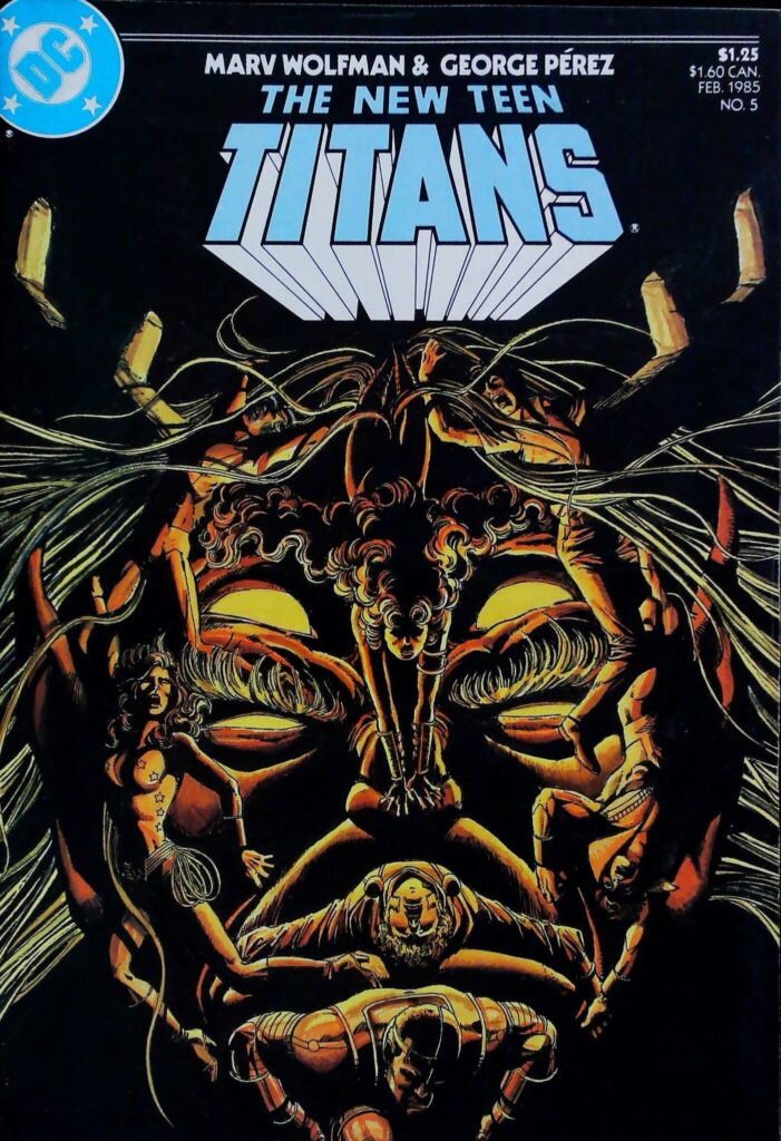 New Teen Titans #5, vue de l'exemplaire