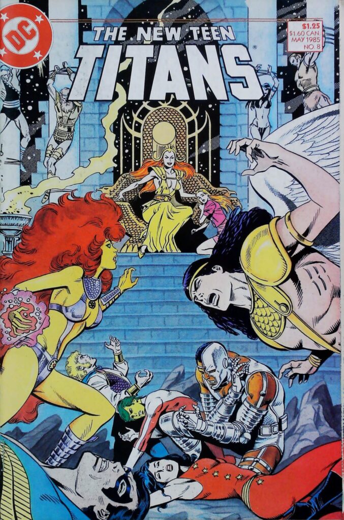 New Teen Titans #8, vue de l'exemplaire