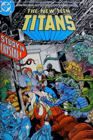 Couverture de NEW TEEN TITANS (1984) #10 - par Rich Buckler - lecubeacomics.com