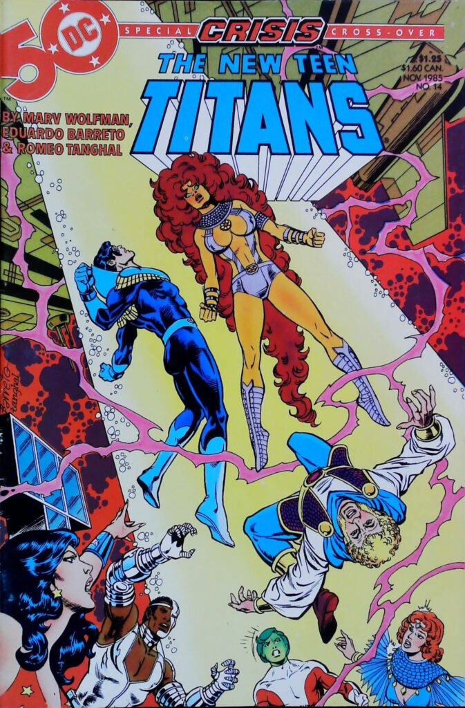 New Teen Titans #14, vue de l'exemplaire