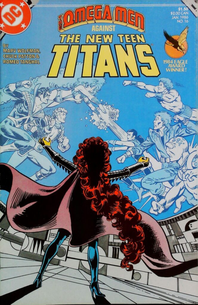 New Teen Titans #16, vue de l'exemplaire
