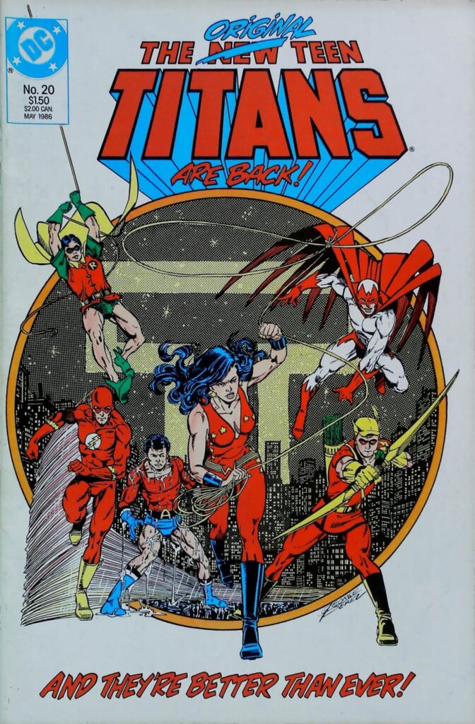 New Teen Titans #20, vue de l'exemplaire