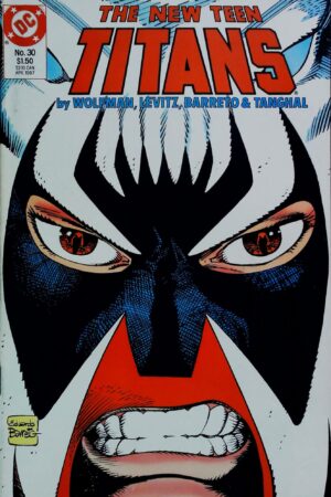 Couverture de NEW TEEN TITANS (1984) #30 - par Anthony Tollin - lecubeacomics.com