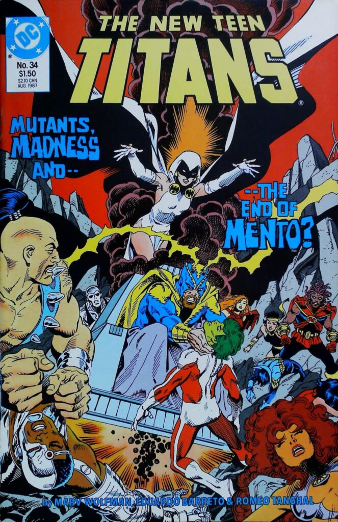 New Teen Titans #34, vue de l'exemplaire