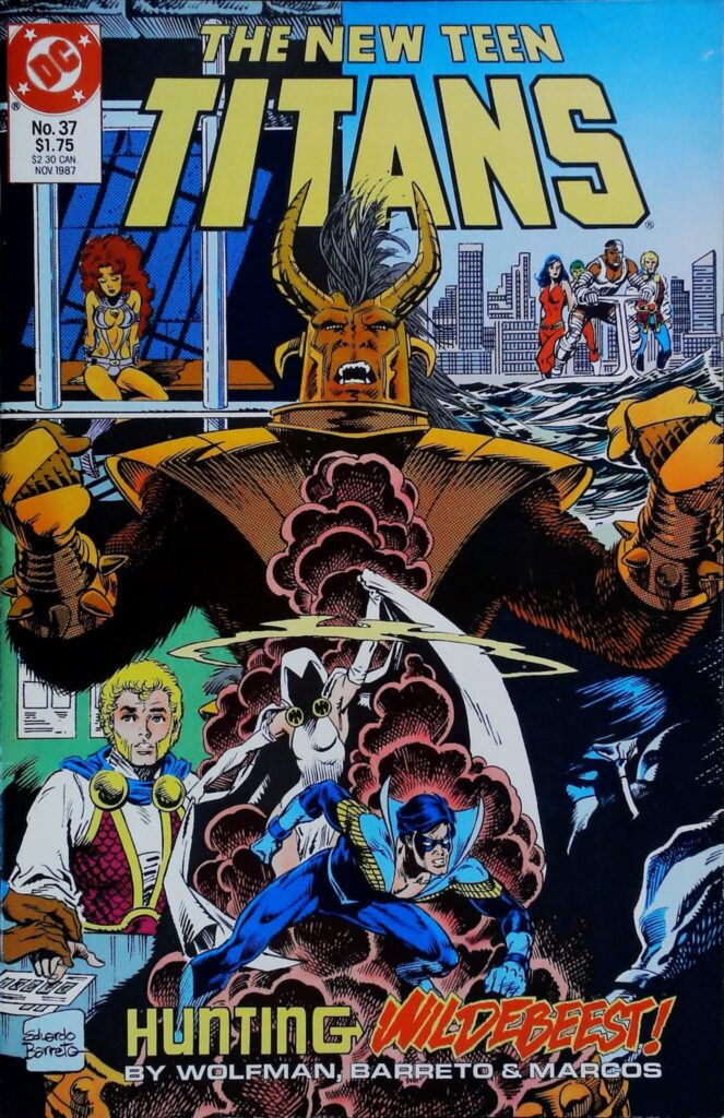 New Teen Titans #37, vue de l'exemplaire