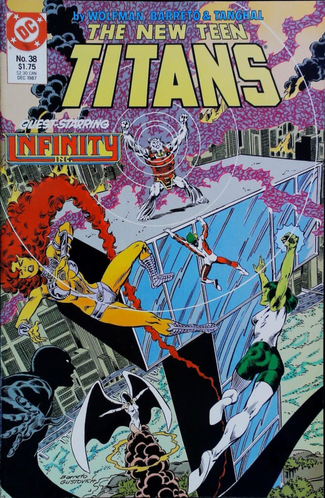 New Teen Titans #38, vue de l'exemplaire