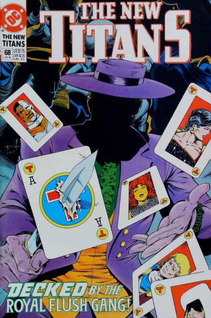 NEW TITANS (1988) #68 - DC Comics - lecubeacomics.com Couverture de NEW TITANS (1988) #68 - par Al Vey - lecubeacomics.com