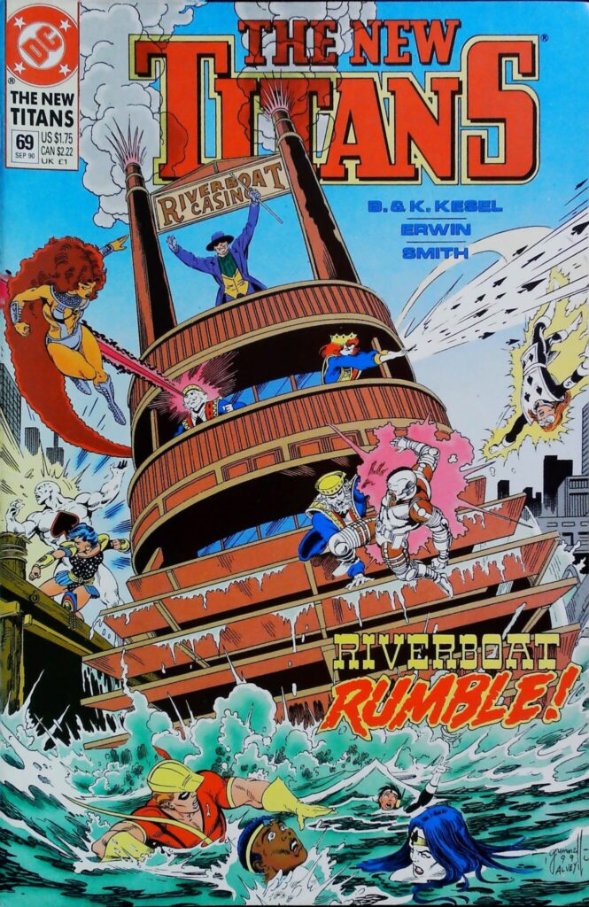 New Titans #69, vue de l'exemplaire