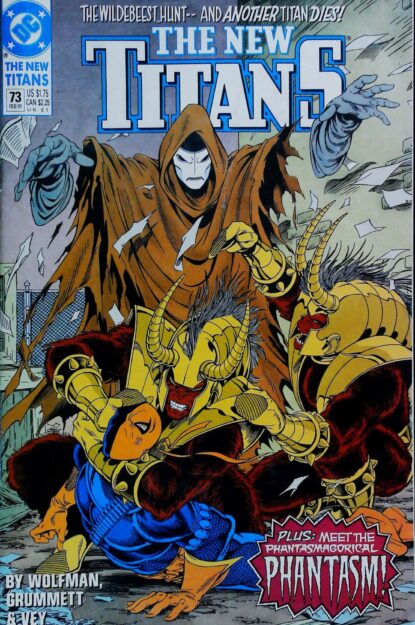 Couverture de NEW TITANS (1988) #73 - par Al Vey - lecubeacomics.com