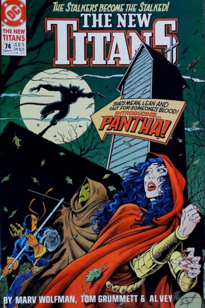 Couverture de NEW TITANS (1988) #74 - par Al Vey - lecubeacomics.com