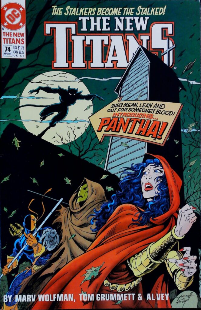 New Titans #74, vue de l'exemplaire