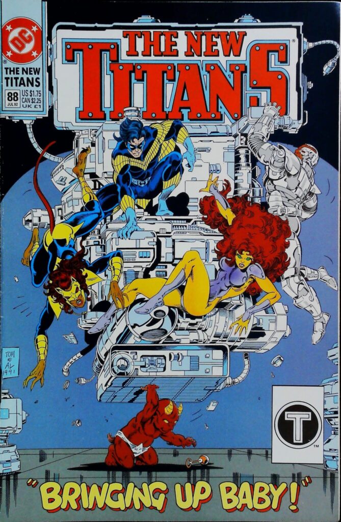 New Titans #88, vue de l'exemplaire