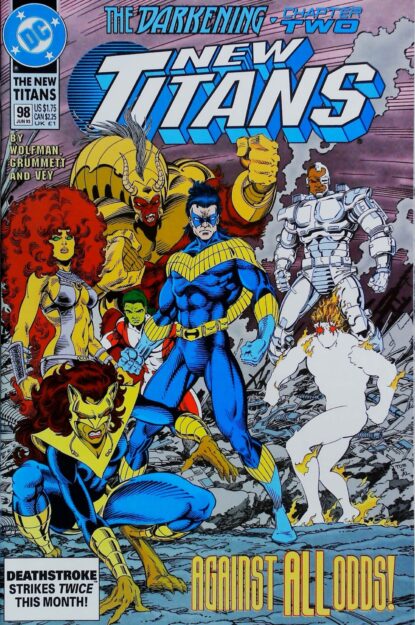 Couverture de NEW TITANS (1988) #98 - par Al Vey - lecubeacomics.com