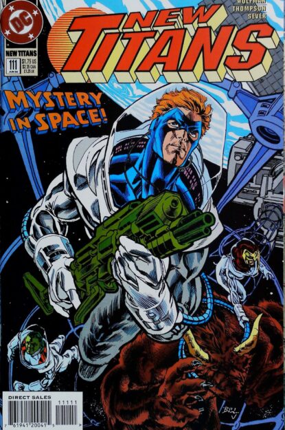 NEW TITANS (1988) #111 - DC Comics - lecubeacomics.com Couverture de NEW TITANS (1988) #111 - par Bill Jaaska - lecubeacomics.com