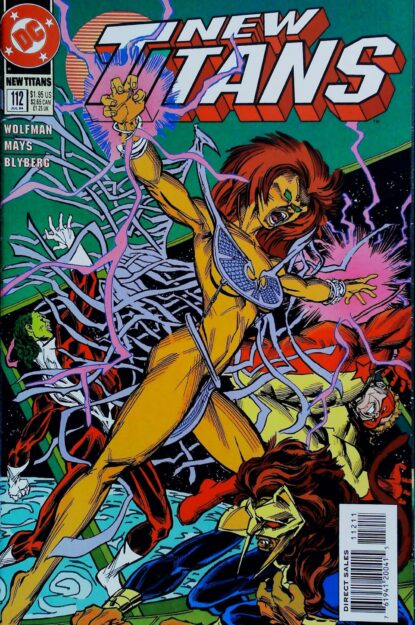 NEW TITANS (1988) #112 - DC Comics - lecubeacomics.com Couverture de NEW TITANS (1988) #112 - par Bill Jaaska - lecubeacomics.com