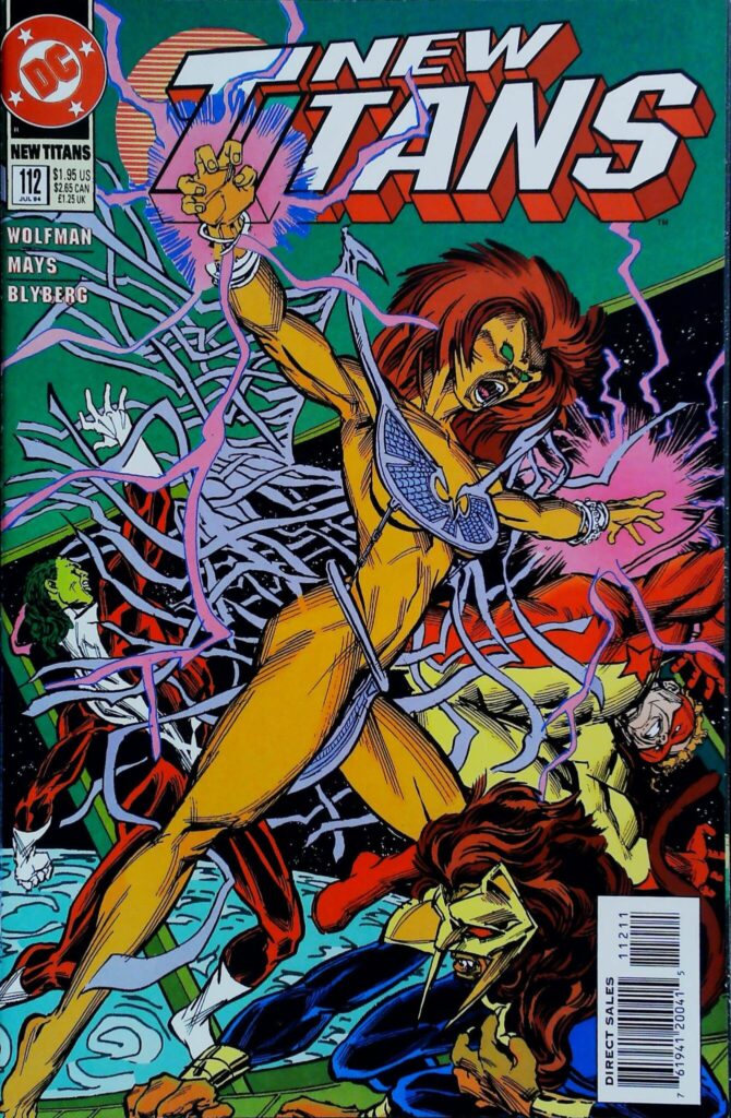 New Titans #112, vue de l'exemplaire