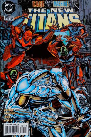Couverture de NEW TITANS (1988) #123 - par Will Blyberg - lecubeacomics.com